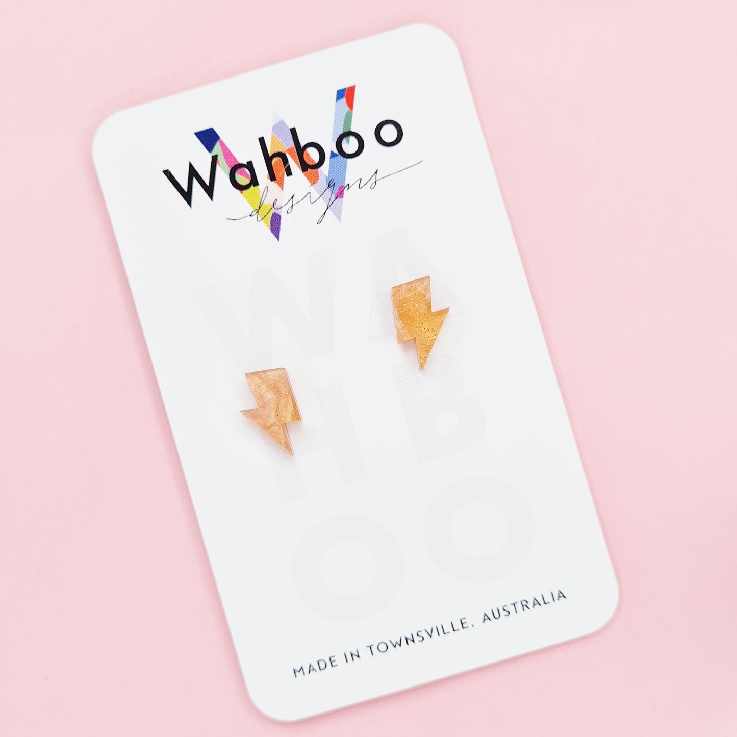 Lightning Stud Earrings