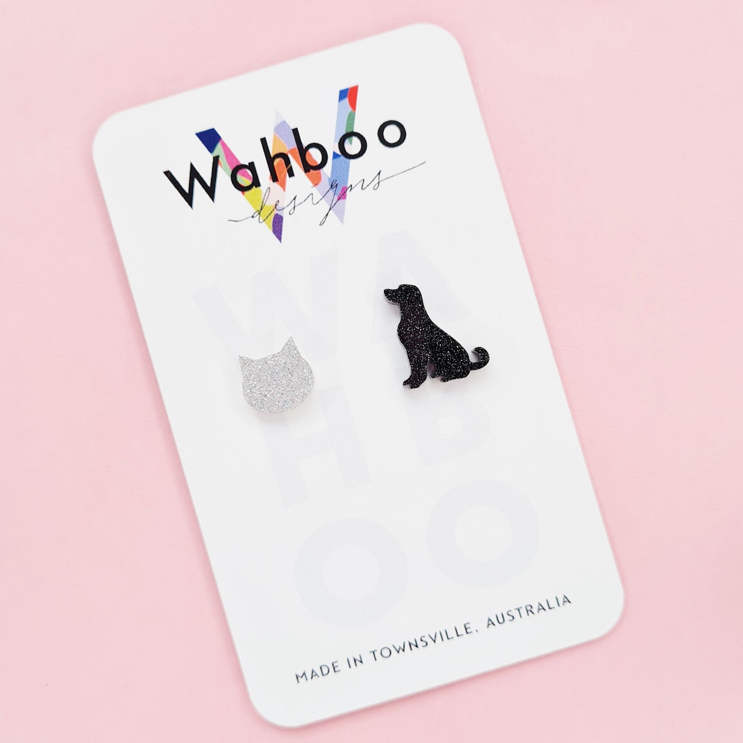 Cat Stud Earrings
