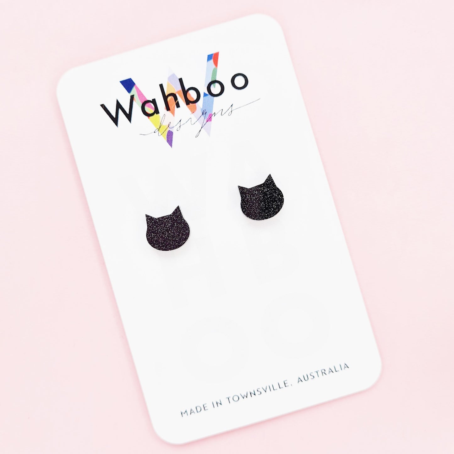 Cat Stud Earrings