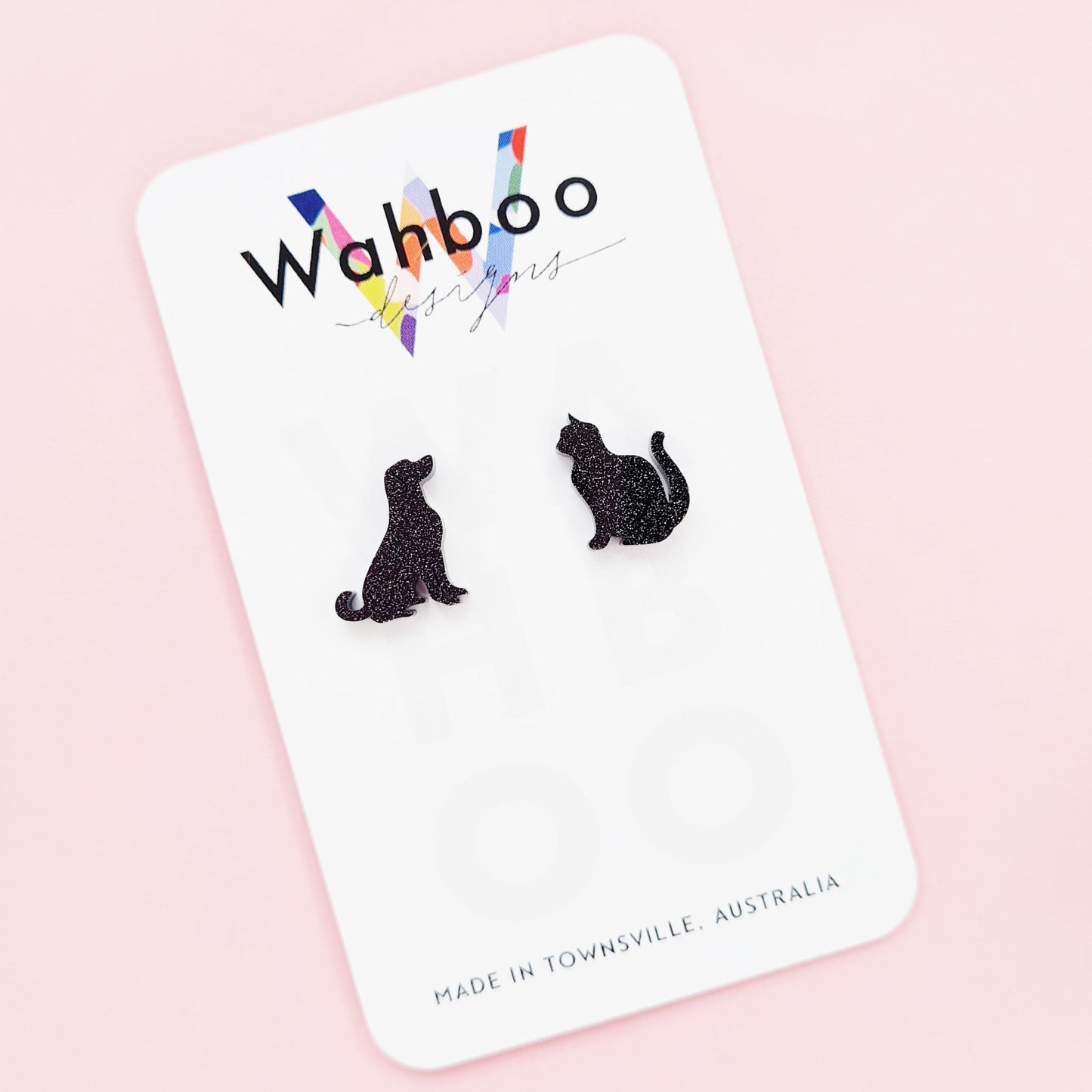 Cat Stud Earrings