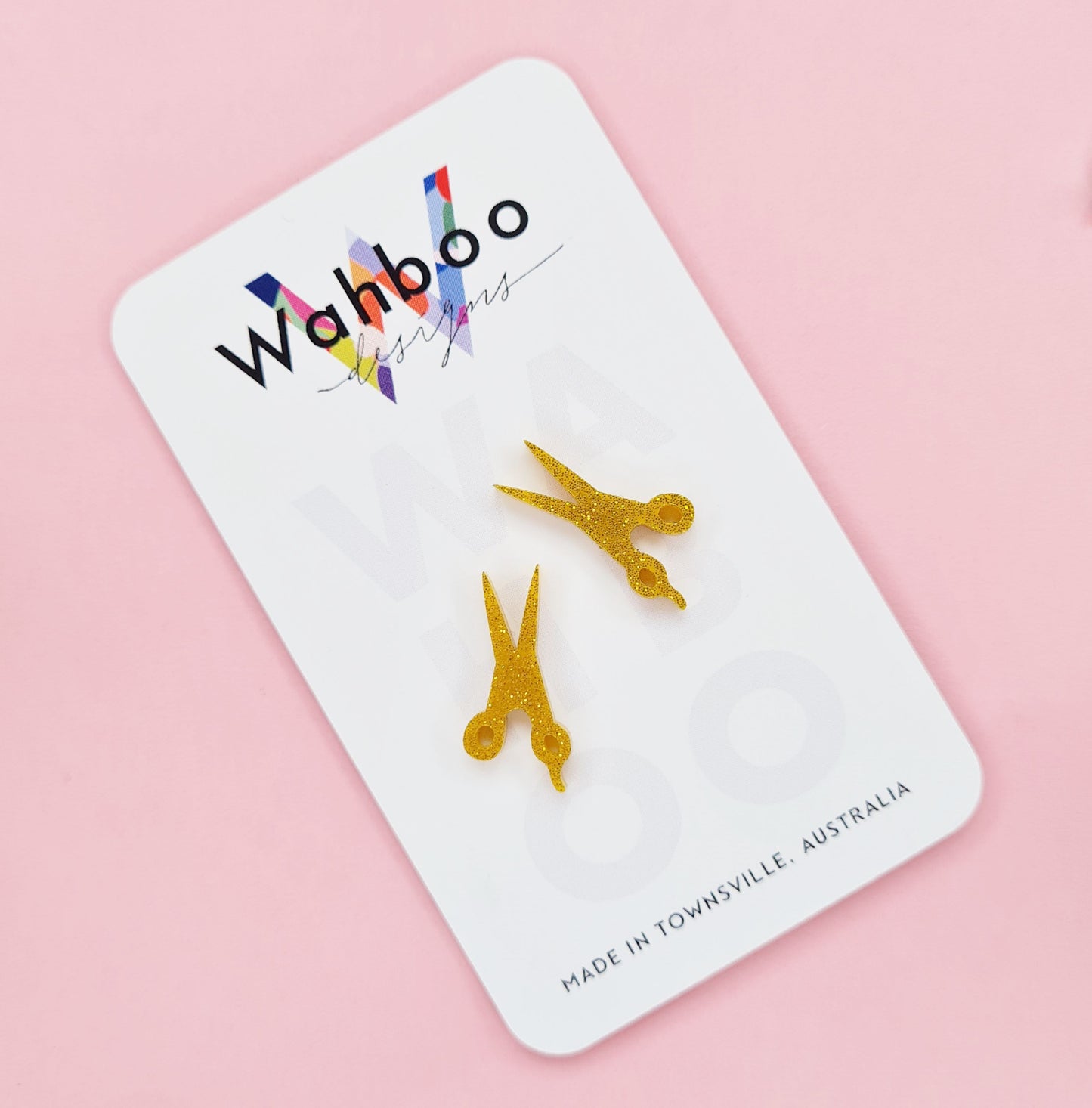 Scissors Stud Earrings