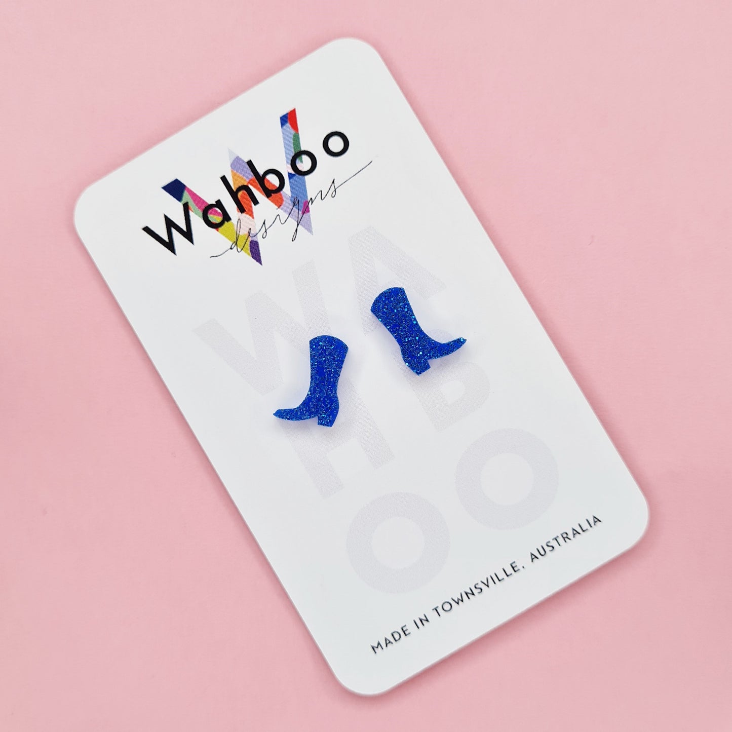 Cowboy Boot Stud Earrings