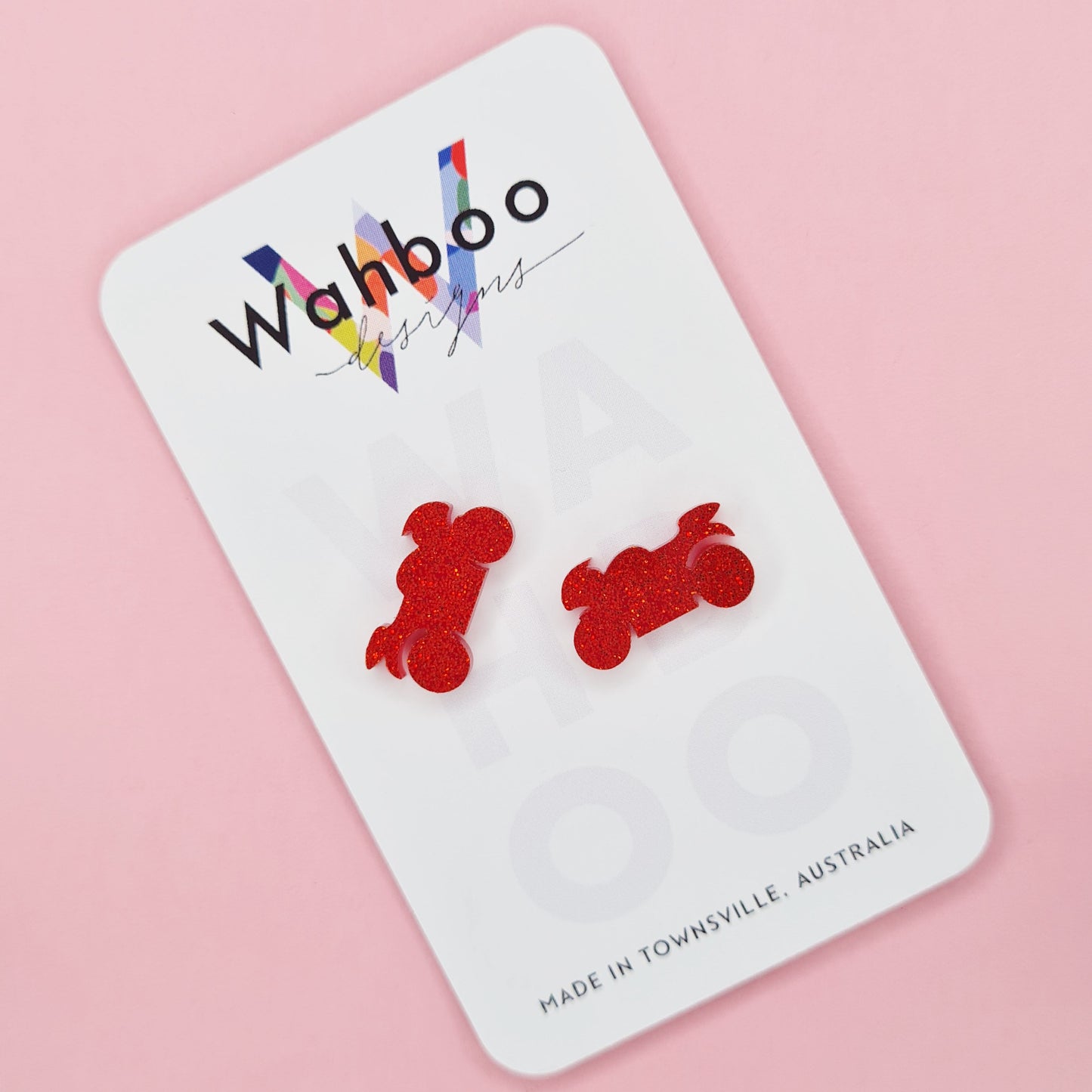 Motorbike Stud Earrings