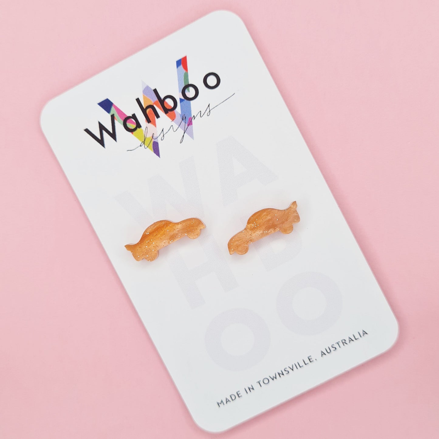 Racing Car Stud Earrings
