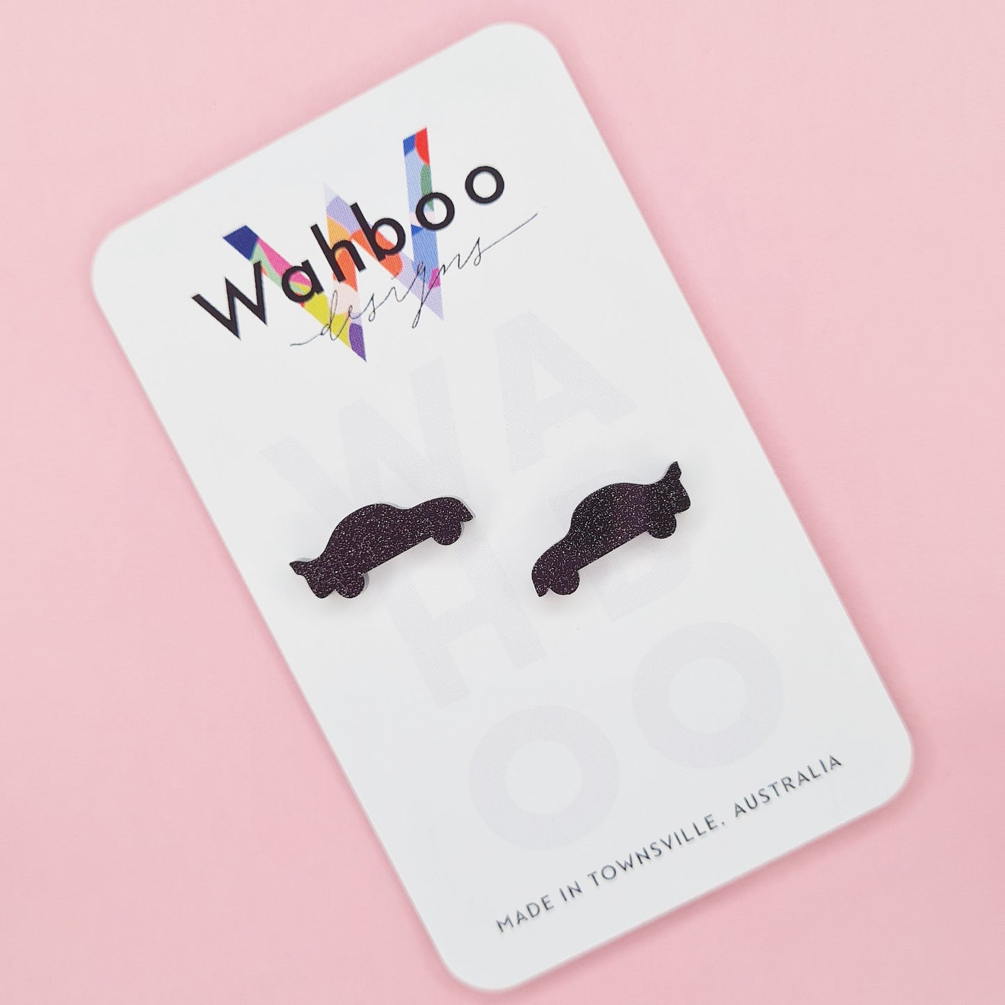 Racing Car Stud Earrings