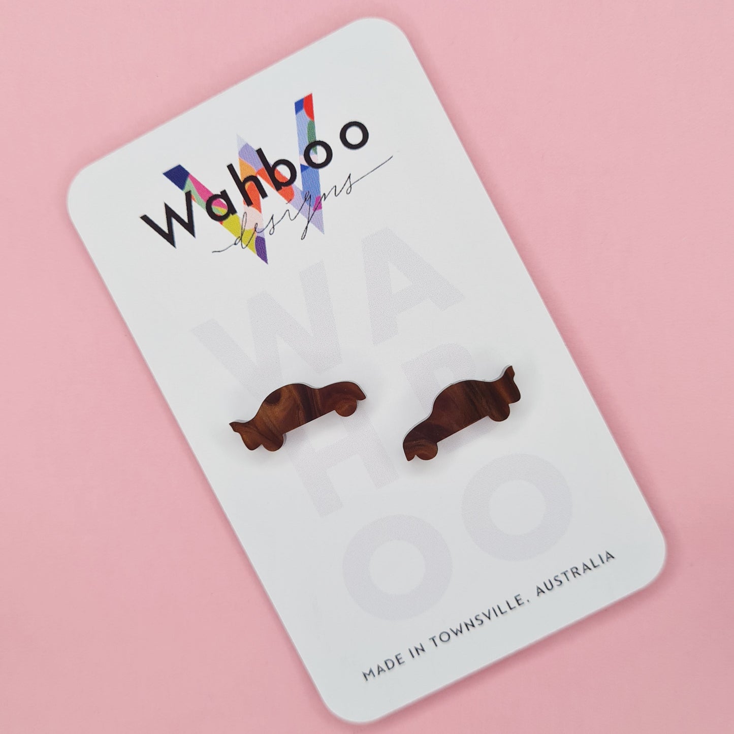 Racing Car Stud Earrings