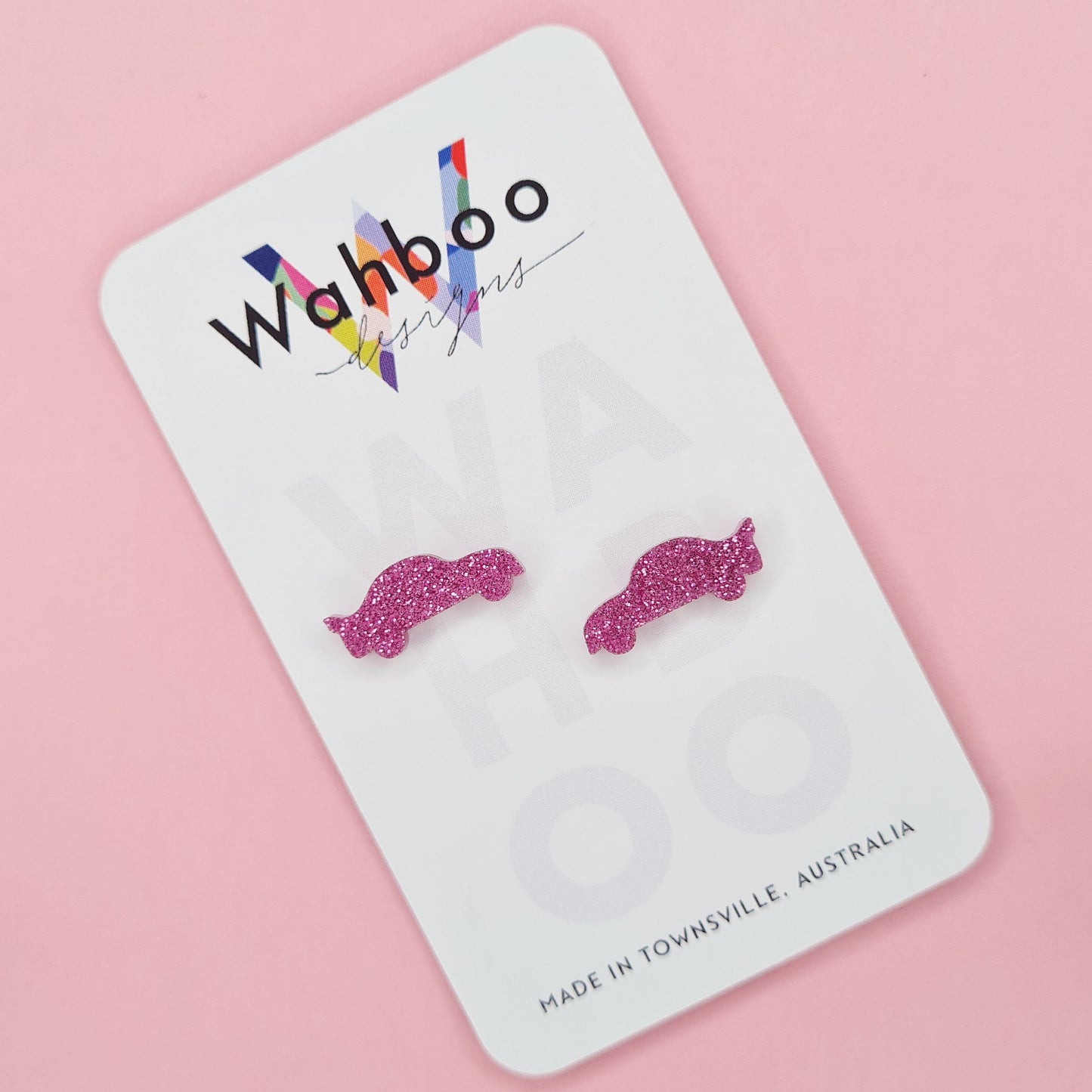 Racing Car Stud Earrings