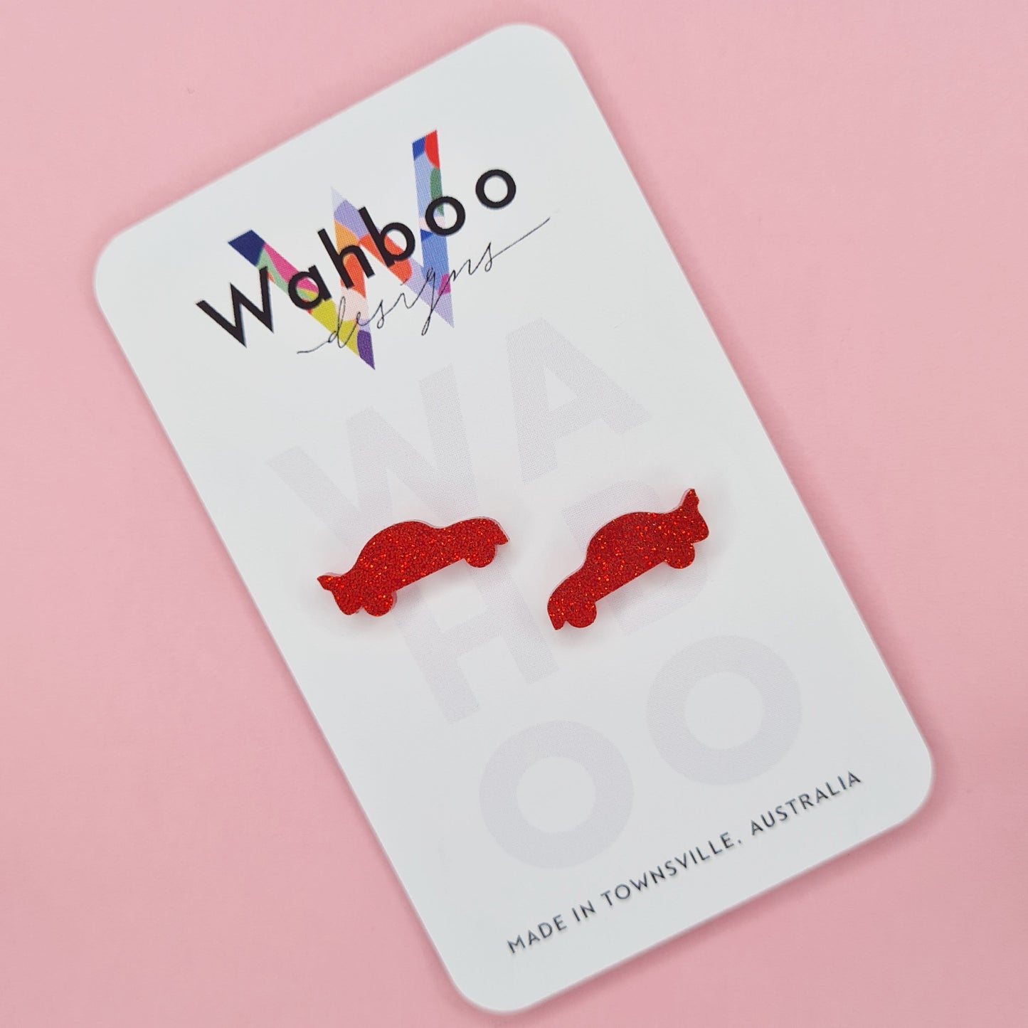 Racing Car Stud Earrings