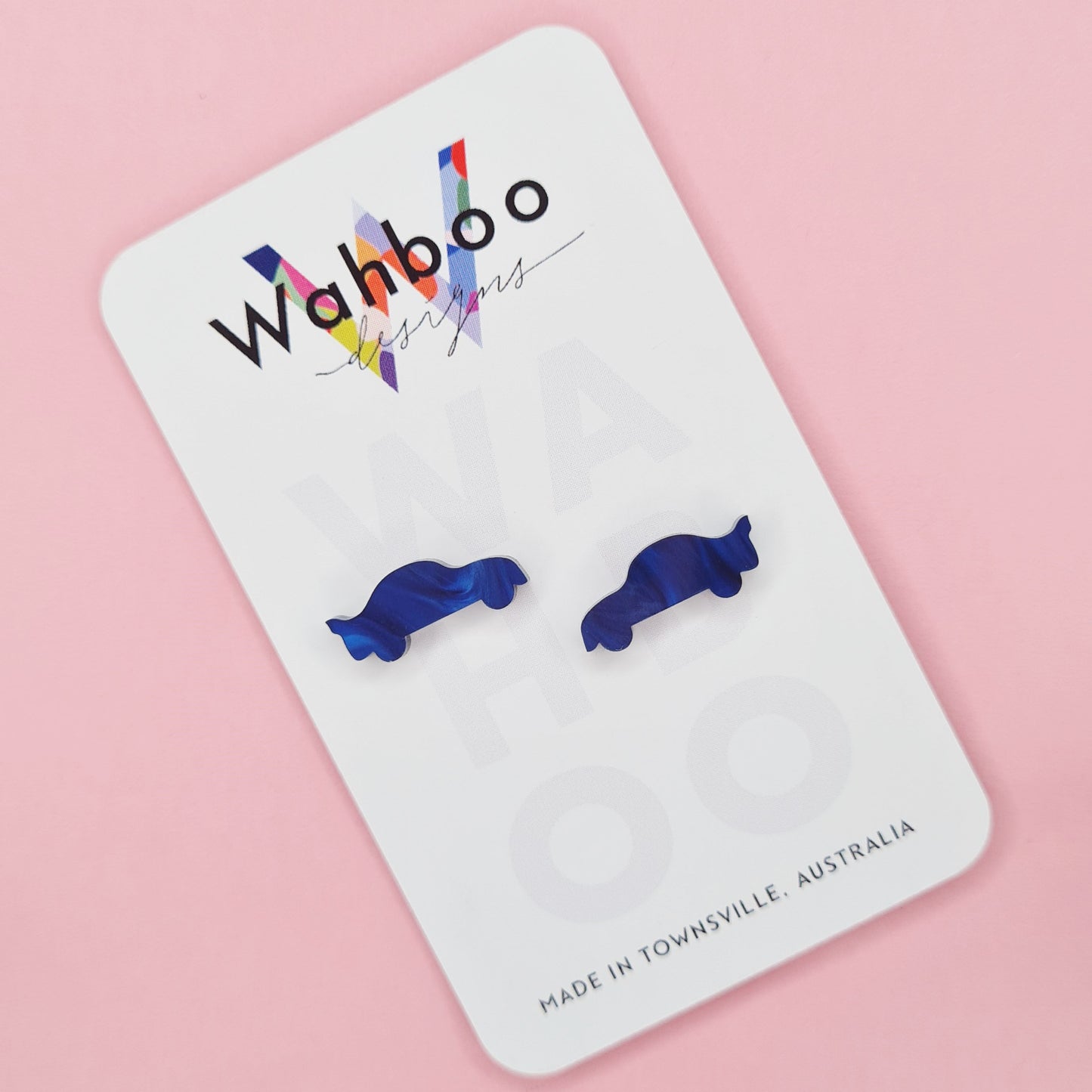 Racing Car Stud Earrings