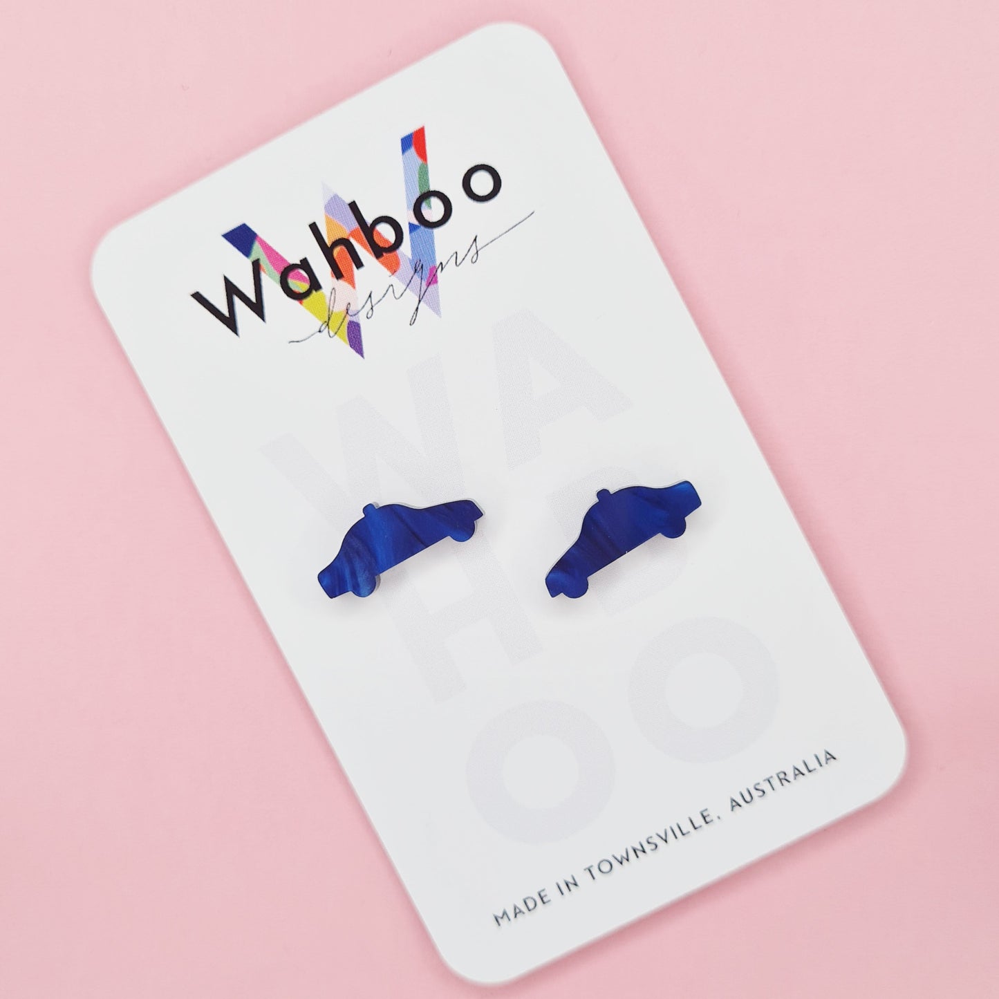Police Car Stud Earrings