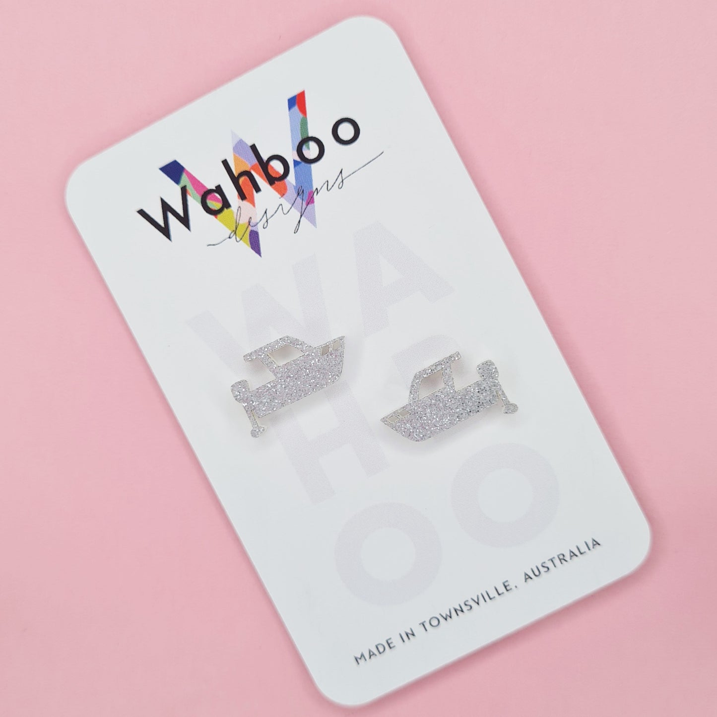 Fishing Boat Stud Earrings