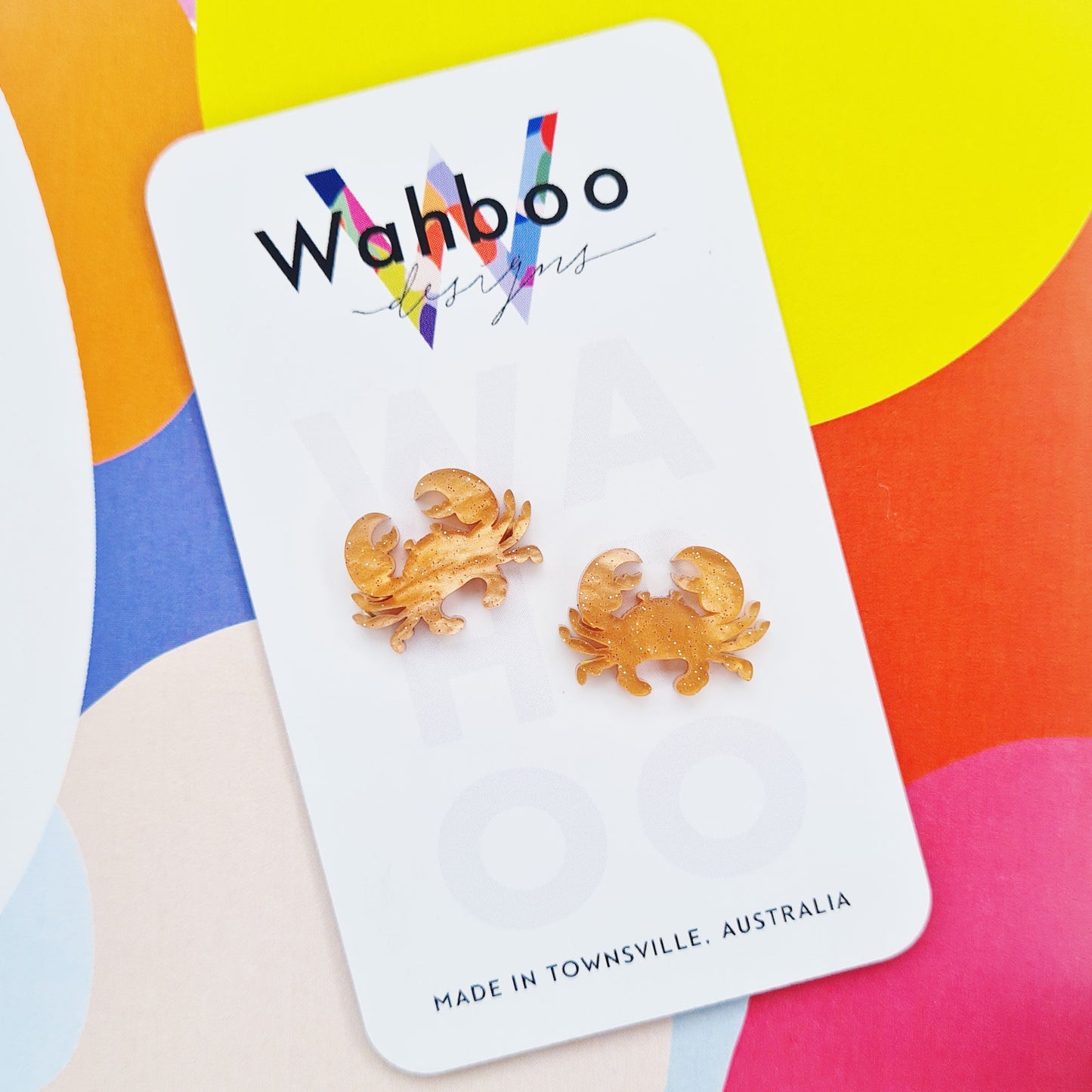 Crab Stud Earrings