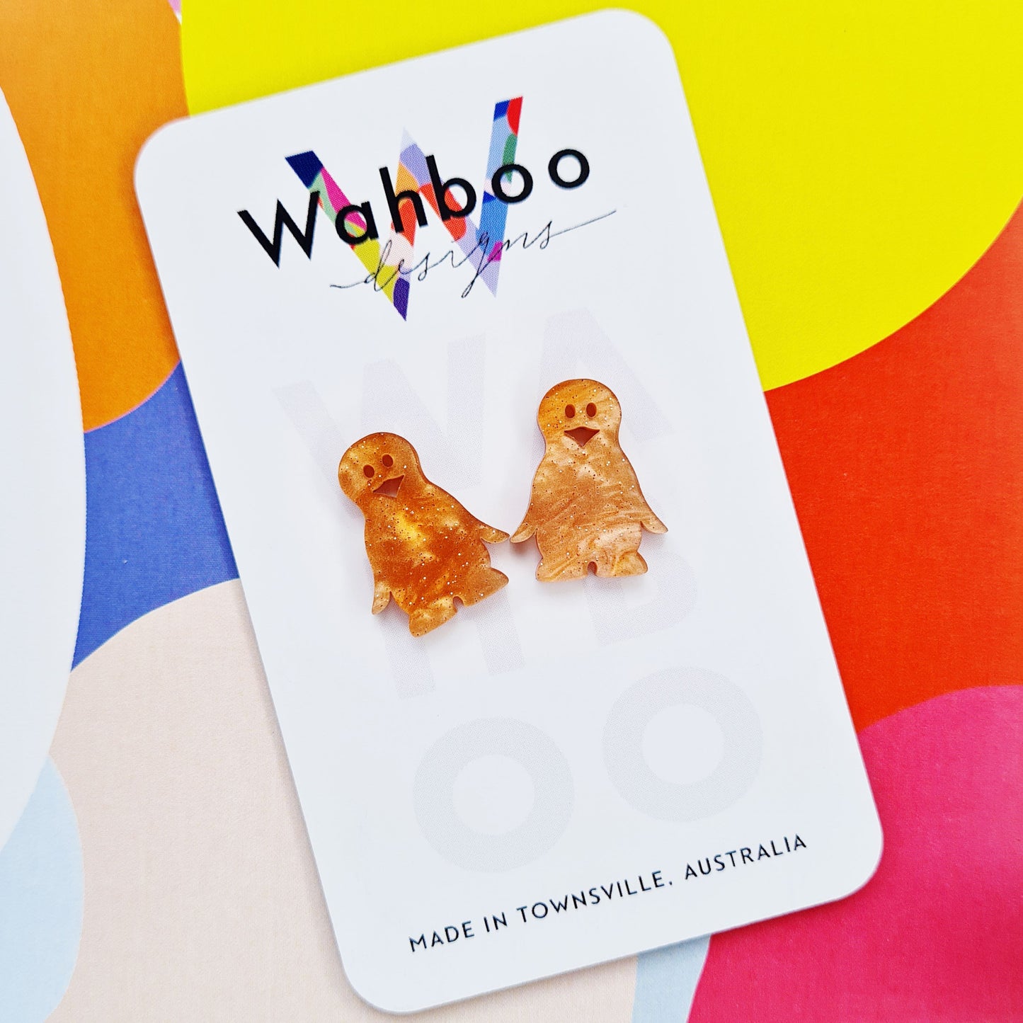 Penguin Stud Earrings