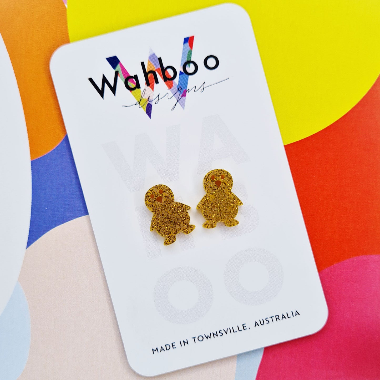Penguin Stud Earrings
