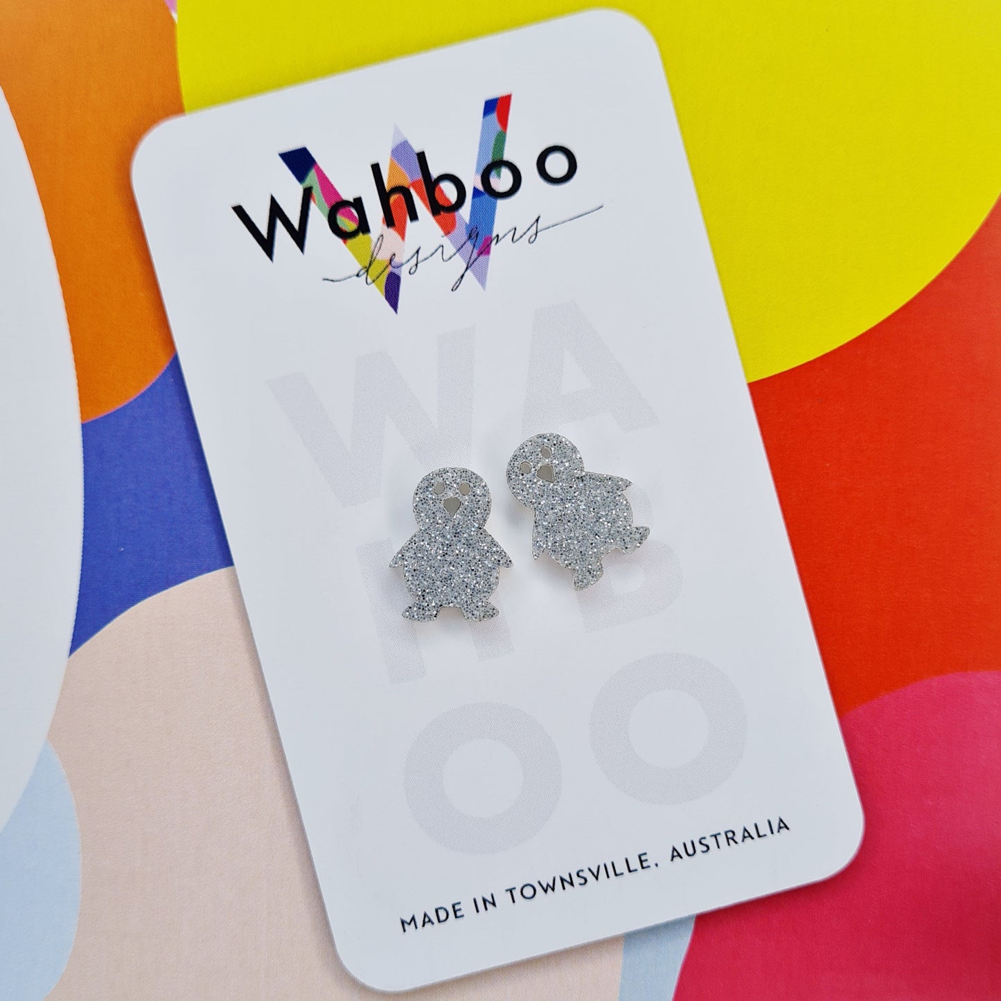 Penguin Stud Earrings