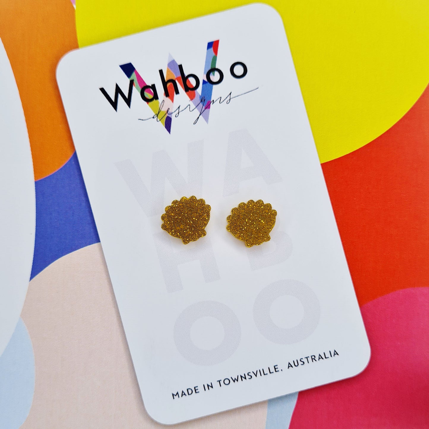 Shell Stud Earrings