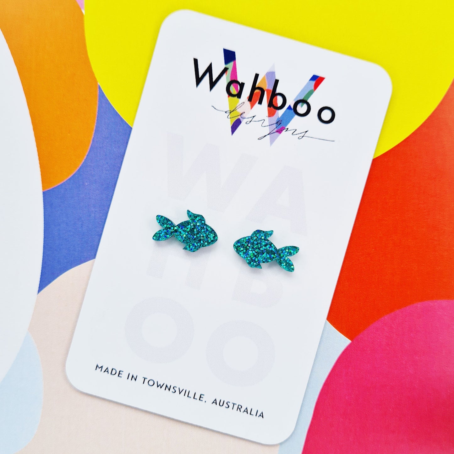 Goldfish Stud Earrings