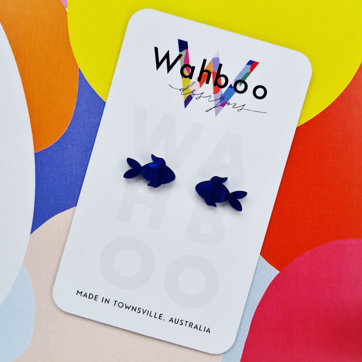 Goldfish Stud Earrings