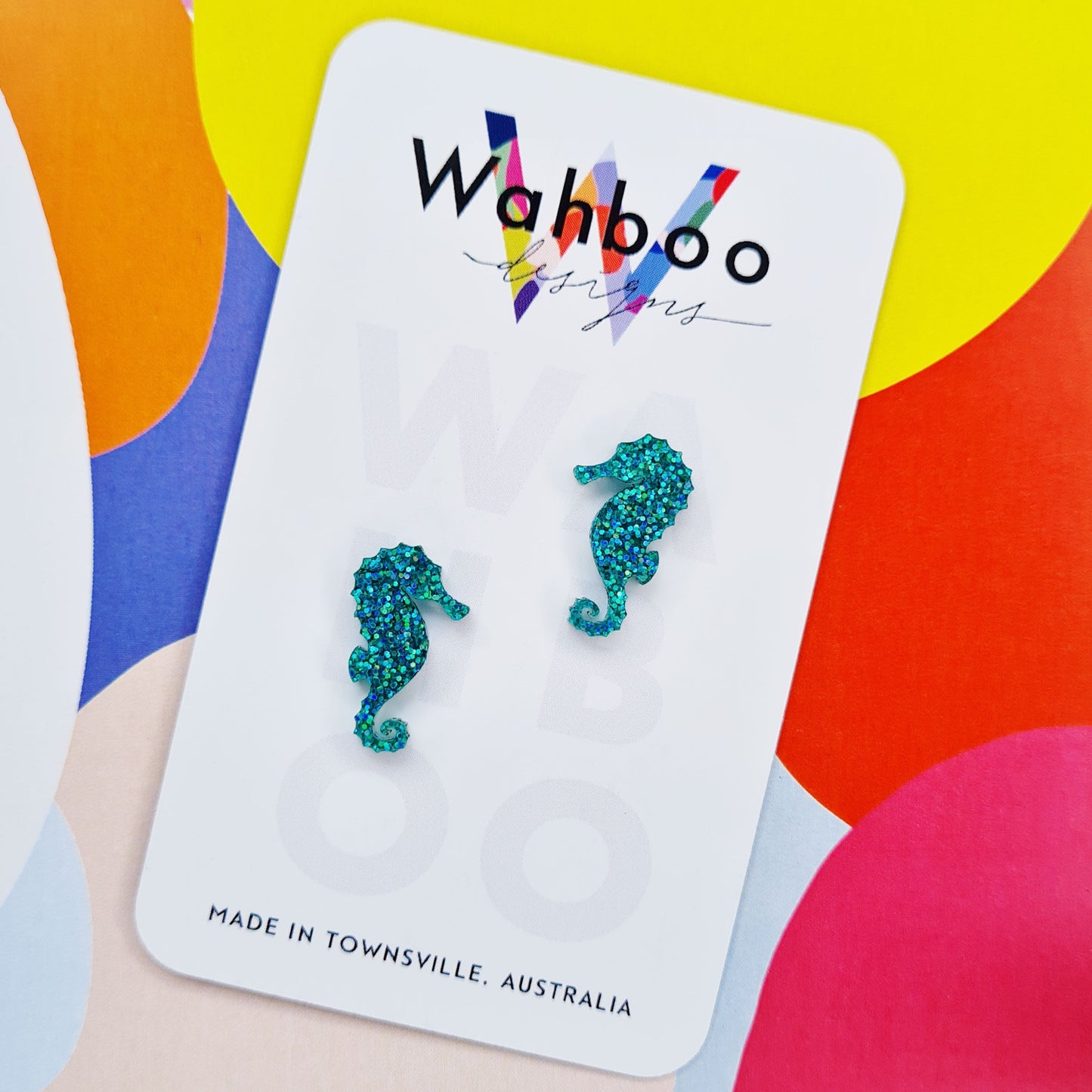 Seahorse Stud Earrings