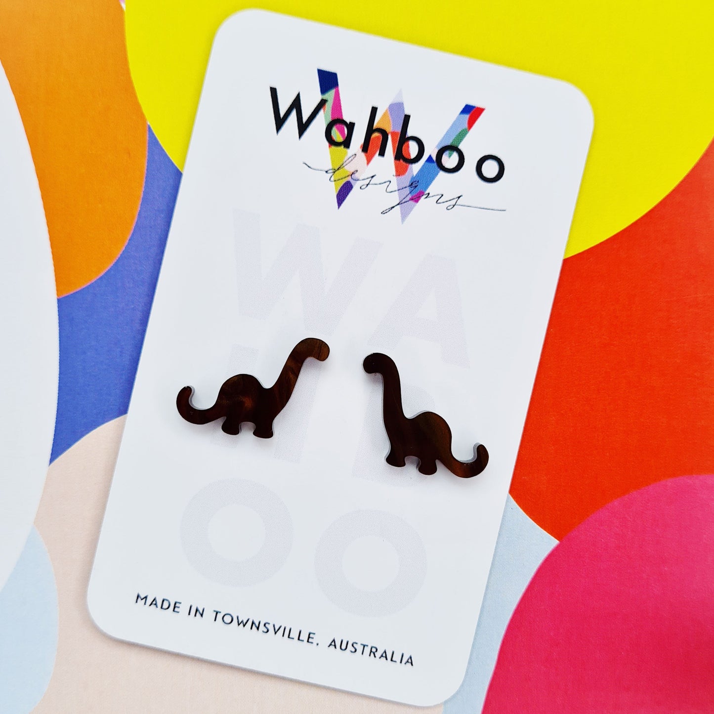 Brontosaurus Stud Earrings