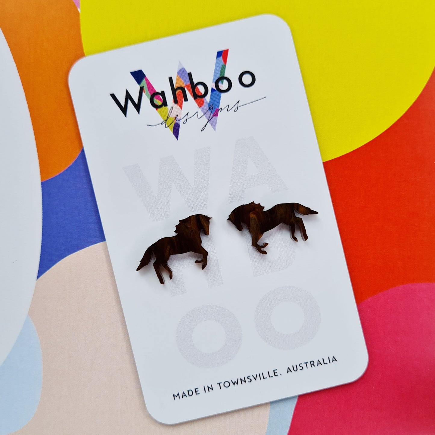 Horse Stud Earrings