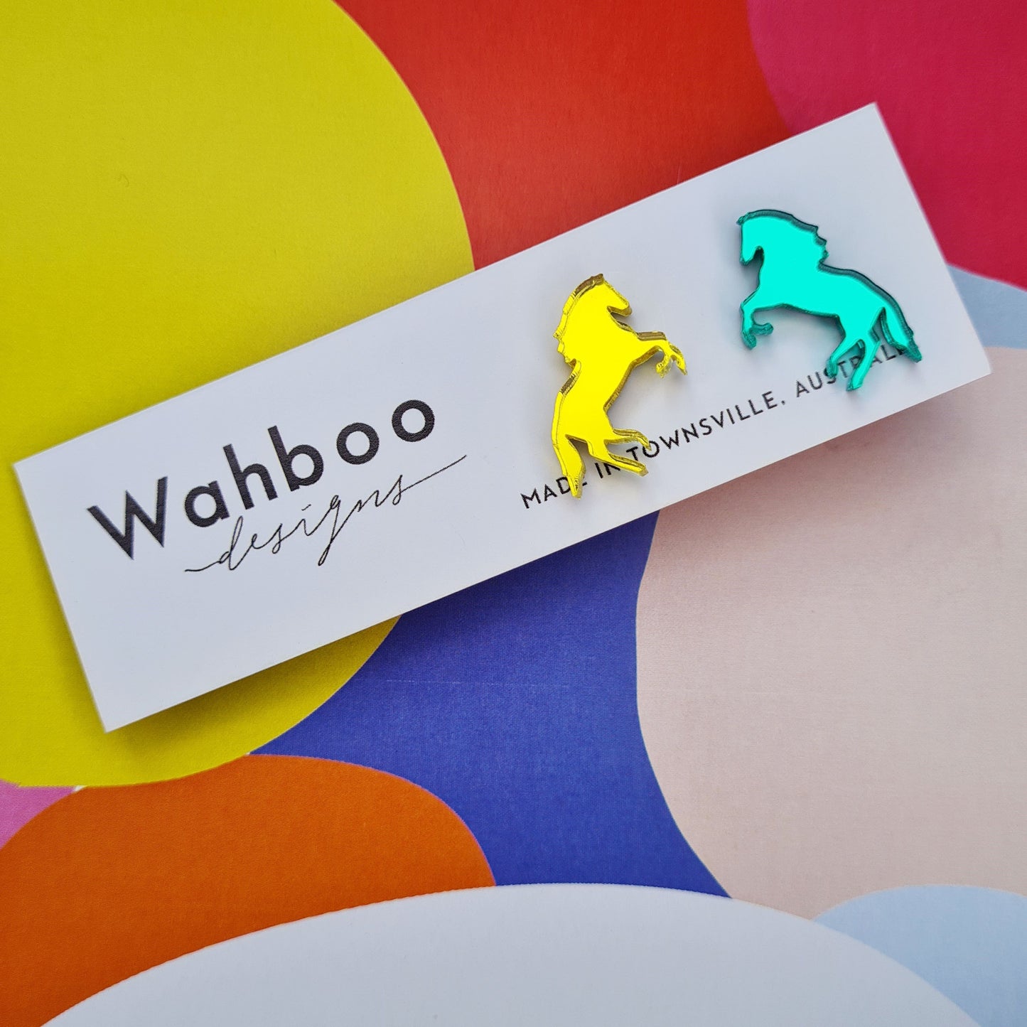 Horse Stud Earrings