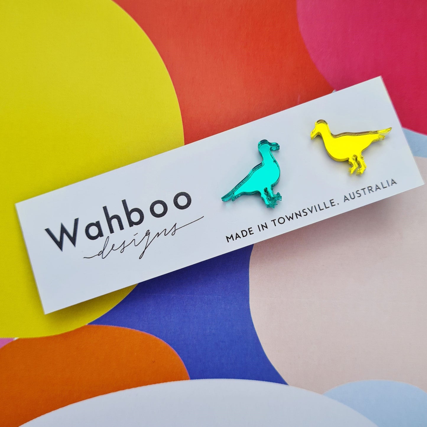 Seagull Stud Earrings