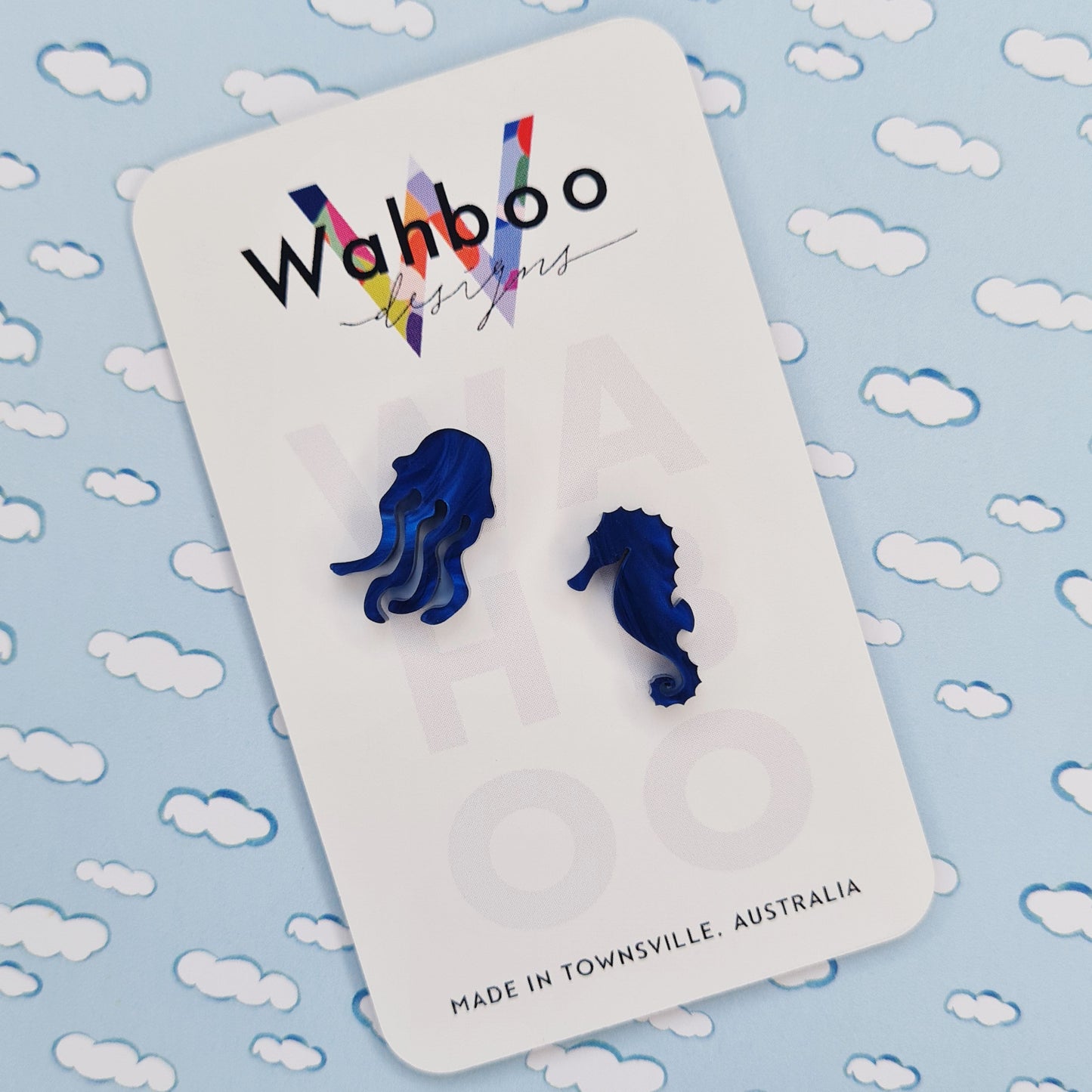 Seahorse Stud Earrings