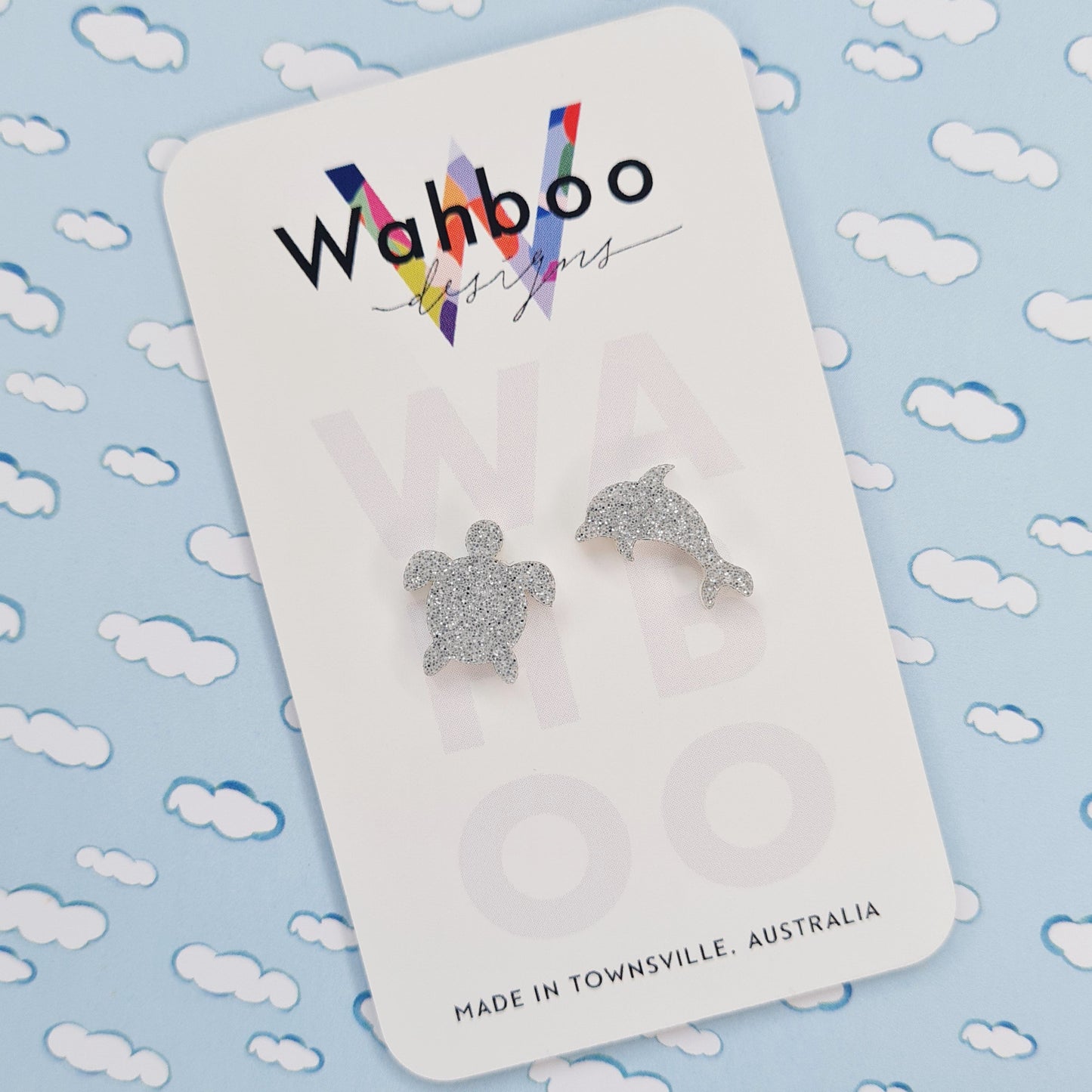 Dolphin Stud Earrings