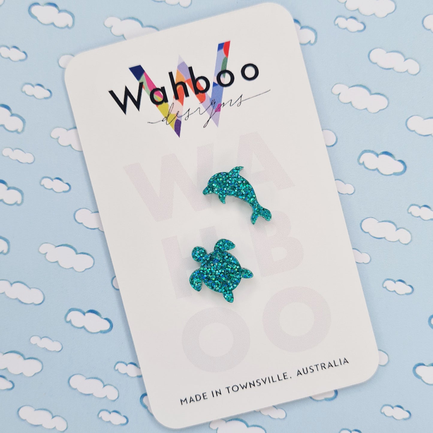 Dolphin Stud Earrings