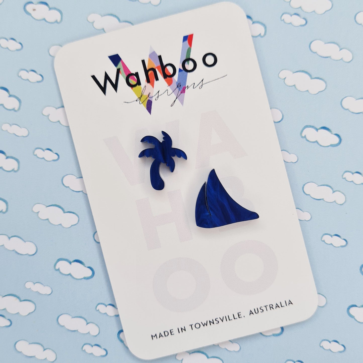 Sailing Boat Stud Earrings