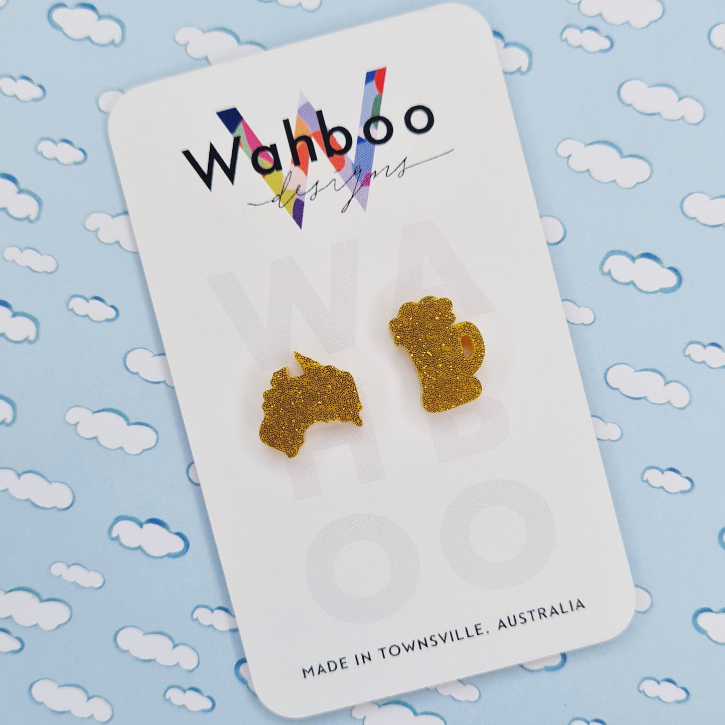 Australia Stud Earrings