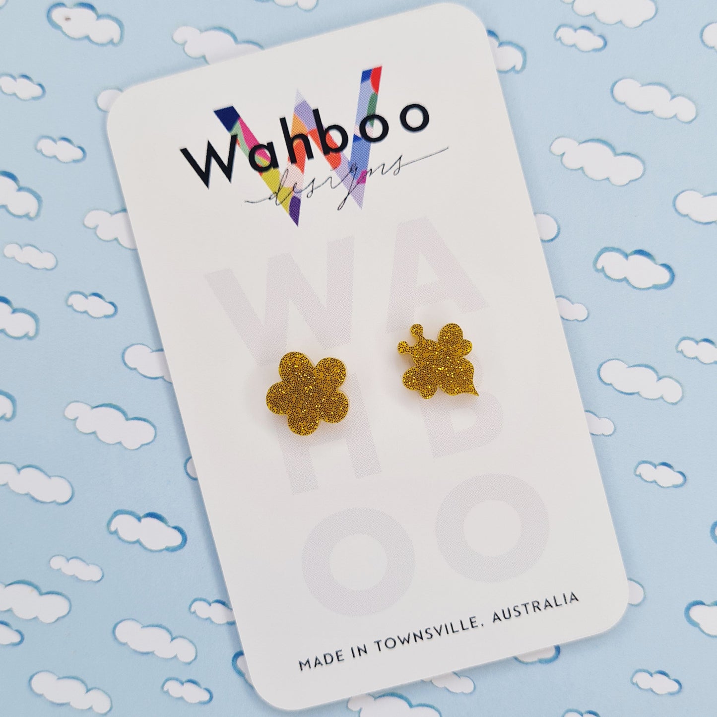 Frangipani Stud Earrings