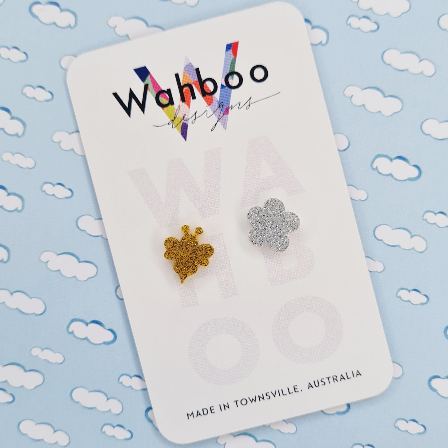 Frangipani Stud Earrings