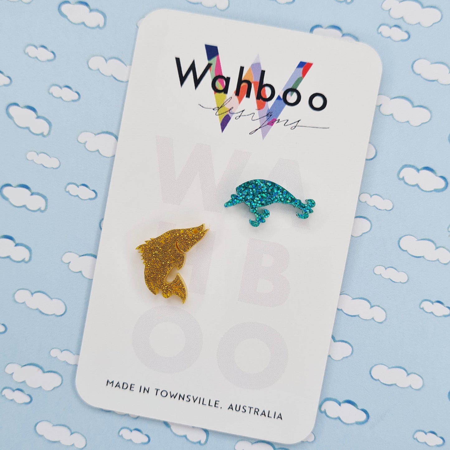 Lure (short) Stud Earrings