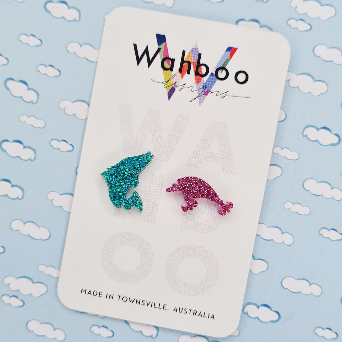 Lure (short) Stud Earrings