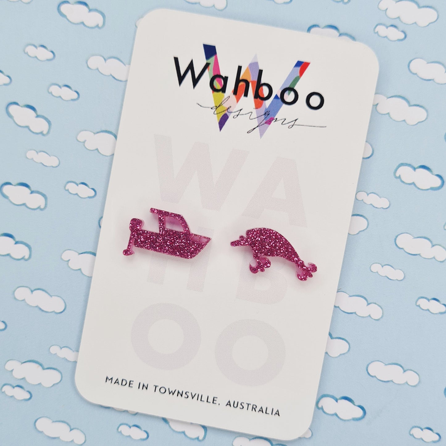 Lure (short) Stud Earrings