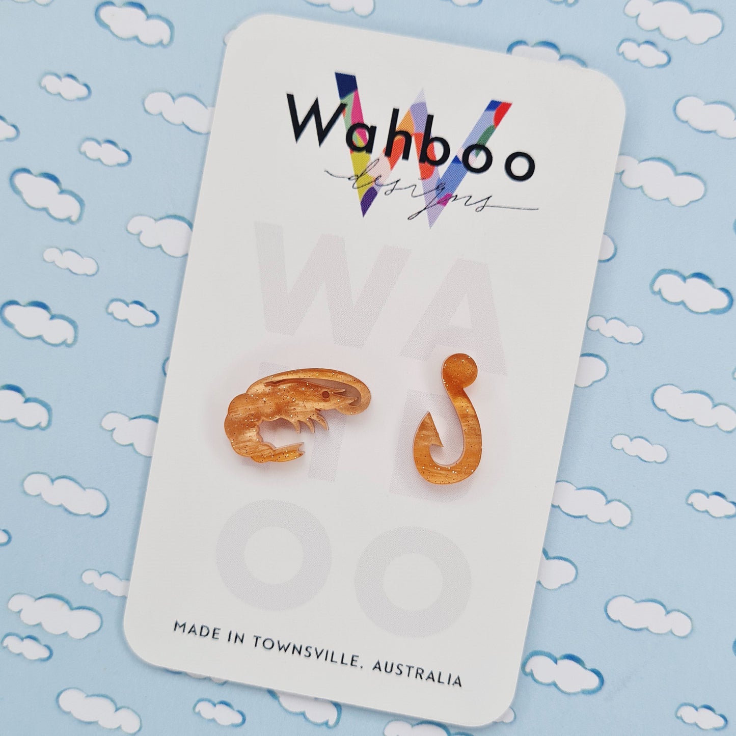 Fishing Hook Stud Earrings