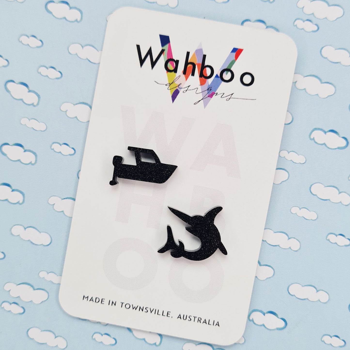 Marlin Stud Earrings