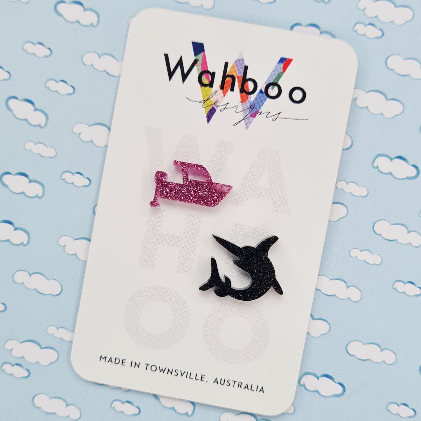 Marlin Stud Earrings