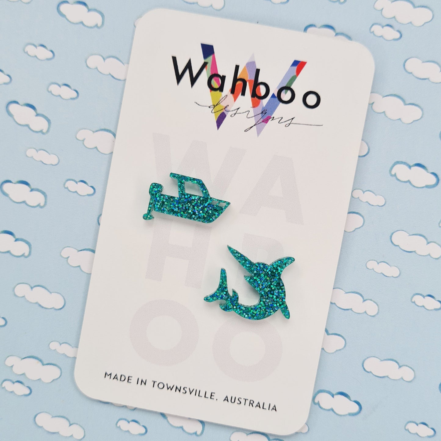 Marlin Stud Earrings