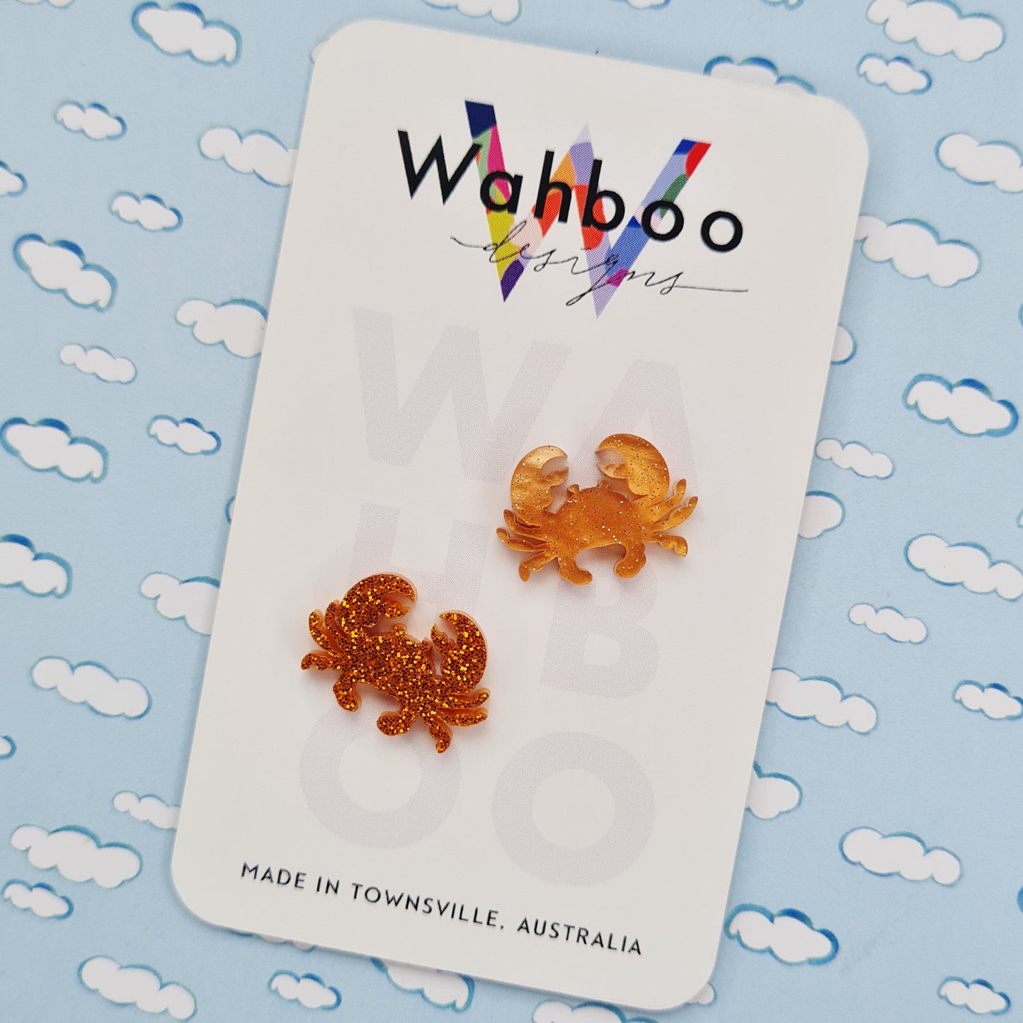 Crab Stud Earrings