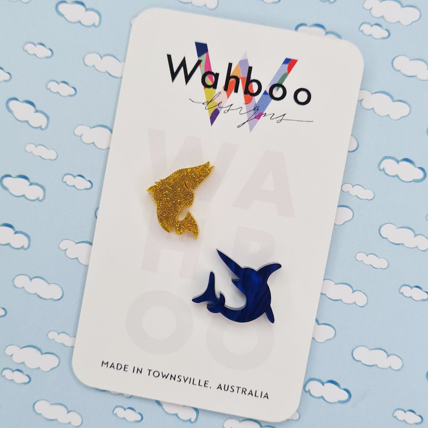 Marlin Stud Earrings