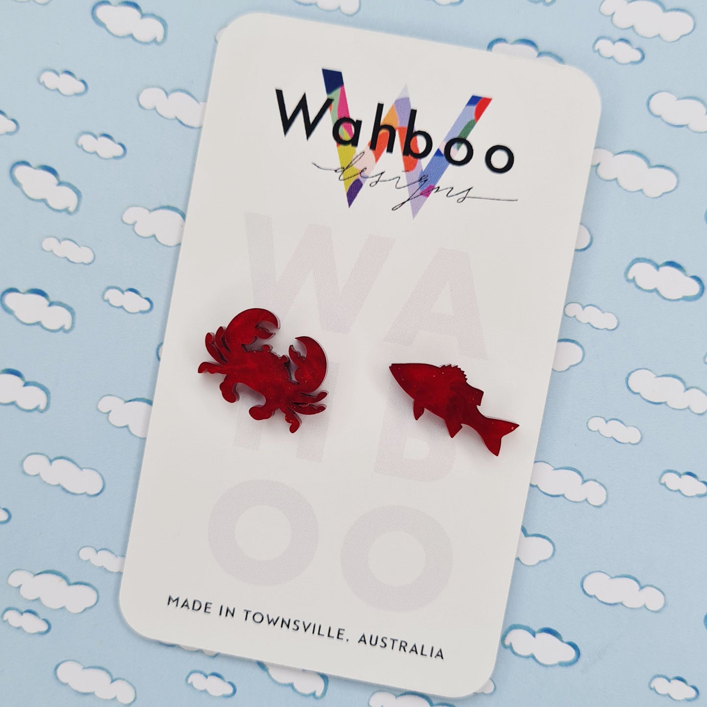 Crab Stud Earrings