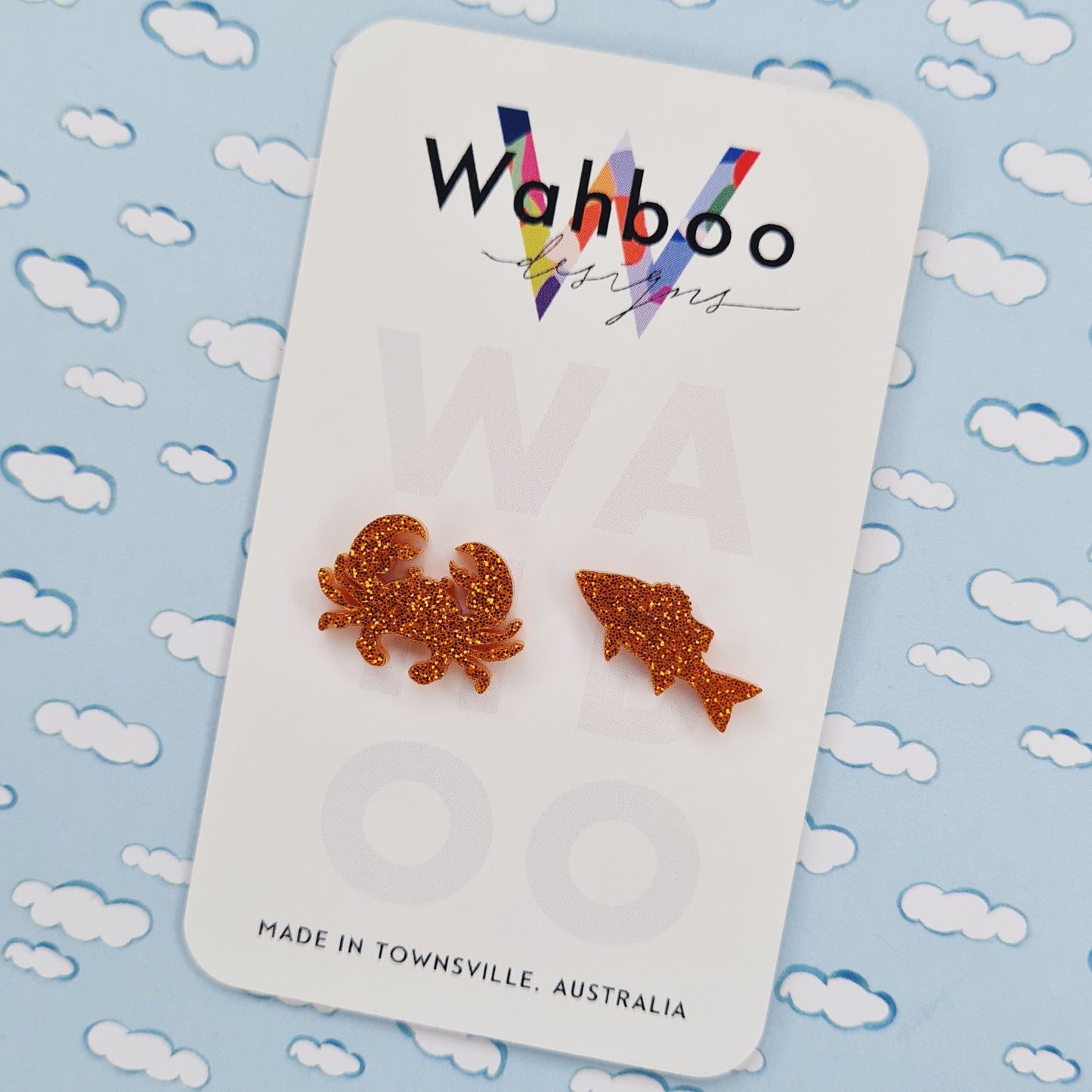 Crab Stud Earrings