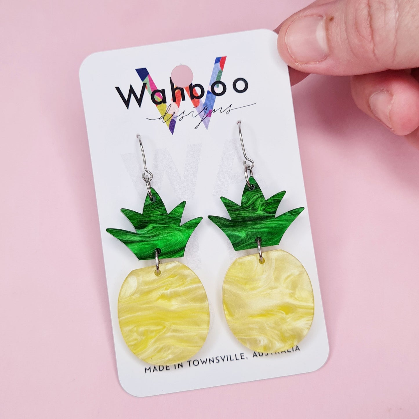 Patsy Pineapple Dangle Earrings