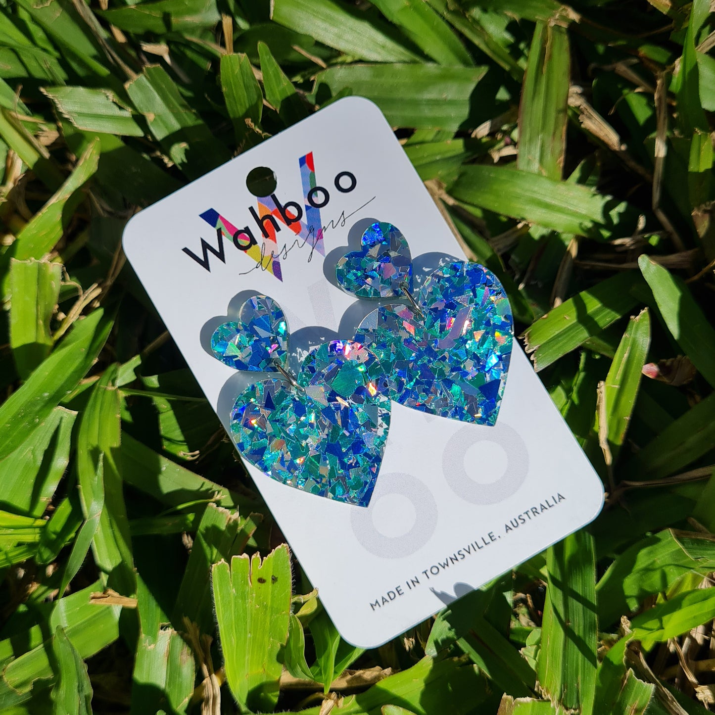 Heart Dangle Earrings