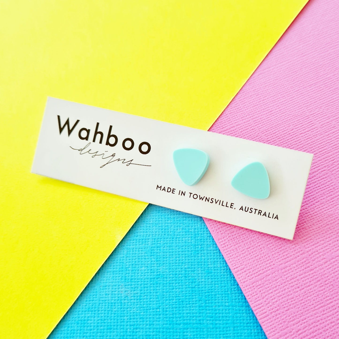 Pastel Blue Collection Stud Earrings