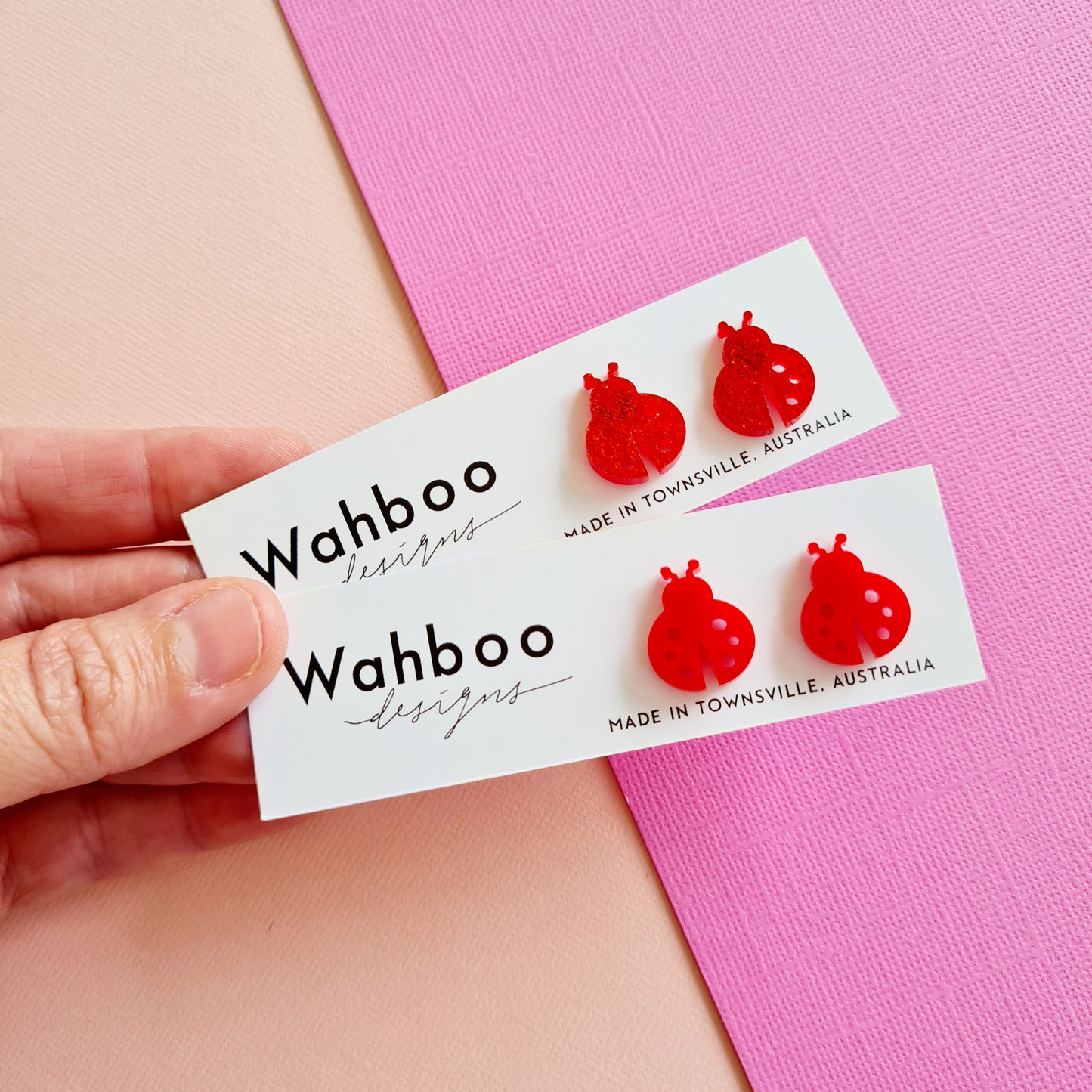 Ladybird Stud Earrings