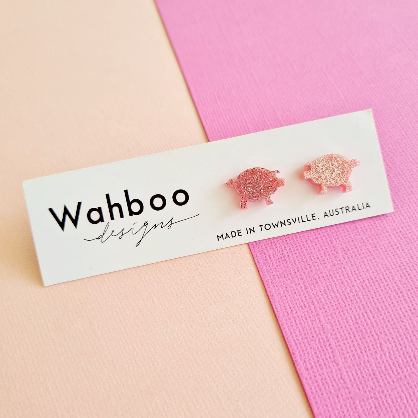 Pig Stud Earrings